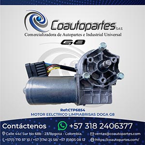 MOTOR ELECTRICO LIMPIAPARABRISAS DOGA G8 11585921