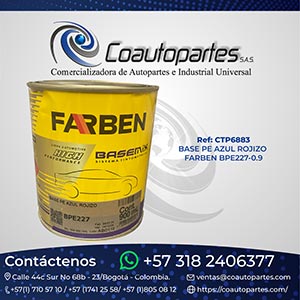 BASE PE AZUL ROJIZO FARBEN BPE227-0.9