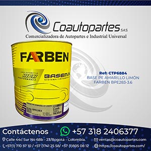 BASE PE AMARILLO LIMÓN FARBEN BPE283-3.6