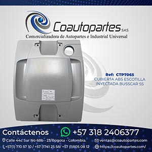 CUBIERTA ABS ESCOTILLA INYECTADA BUSSCAR S5