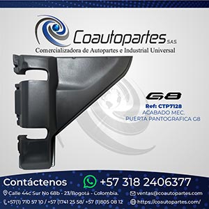 ACABADO MEC. PUERTA PANTOGRAFICA G8 12694117
