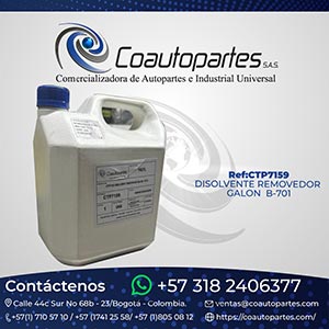 DISOLVENTE REMOVEDOR GALON B-701