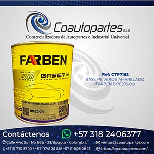 BASE PE VERDE AMARELADO FARBEN BPE293-0.9