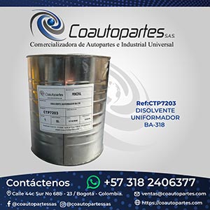 DISOLVENTE UNIFORMADOR BA-318