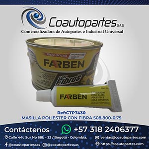 MASILLA POLIESTER CON FIBRA 508.800-0.75