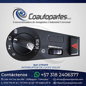 INTERRUPTOR DE LUCES VOLVO