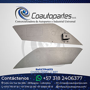 CHAPA PANEL LI BRT
