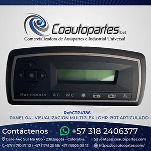 PANEL 04 - VISUALIZACION MULTIPLEX LOHR 