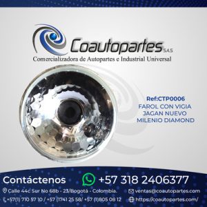 FAROL DELANTERO CON VIGIA JAGAN NUEVO MILENIO DIAMOND