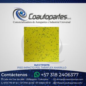 PISO IMPACTO POL TARAFLEX AMARILLO 10748801 PROQUINAL