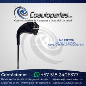 SOPORTE BRAZO ESPEJO BUSSCAR IZQUIERDO 5-274000 001-127I
