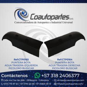 PUNTERA BOTA AGUA TRASERA DERECHA PICOLORO BUSSCAR