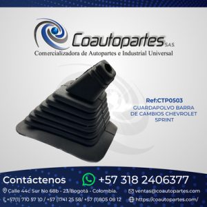 GUARDAPOLVO BARRA DE CAMBIOS CHEVROLET SPRINT