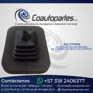 GUARDAPOLVO BARRA DE CAMBIOS AGRALE SUPERIOR 11 NV