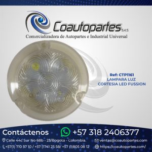 LAMPARA LUZ CORTESIA LED FUSSION 009L022-6/MV