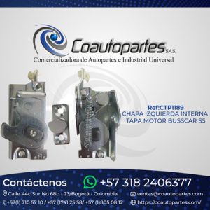 CHAPA IZQUIERDA INTERNA TAPA MOTOR BUSSCAR S5 42196