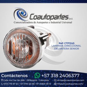 LAMPARA DIRECCIONAL DELANTERA SENIOR 008-152-6/24