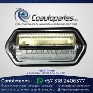 LAMPARA LUZ PLACA EN LED