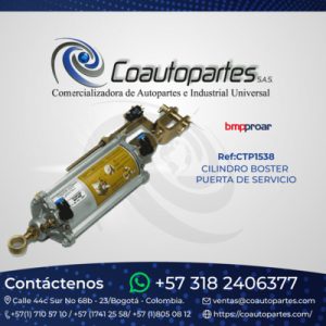 CILINDRO BOSTER PUERTA DE SERVICIO B12 -11151200-2 - 11109002 11109852