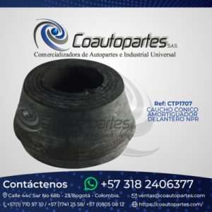 CAUCHO CONICO AMORTIGUADOR DELANTERO NPR