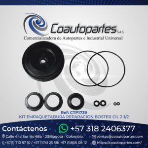 KIT EMPAQUETADURA REPARACION BOSTER CIL 2-1/2 GENERICO