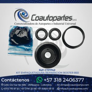 KIT EMPAQUETADURA REPARACION BOSTER 850