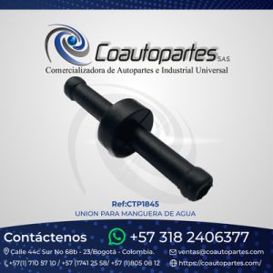 UNION PARA MANGUERA DE AGUA REF-1026