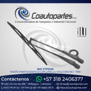 HASTE PANTOGRAFICO C/PLUMILLA VIALE B10 BLT 7931