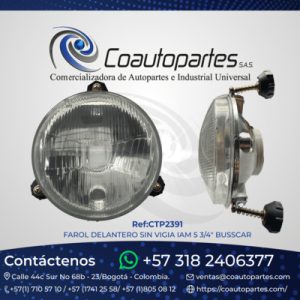 FAROL DELANTERO SIN VIGIA IAM 5 3/4" BUSSCAR 5783423423