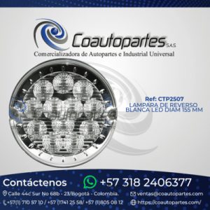 LAMPARA DE REVERSO - BLANCA LED DIAM 155 MM NAL. LRO
