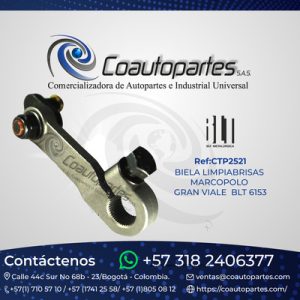 BIELA LIMPIABRISAS MARCOPOLO GRAN VIALE BLT 6153