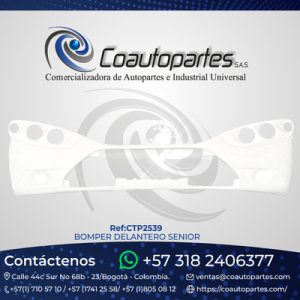 BOMPER DELANTERO MARCOPOLO SENIOR 10769690