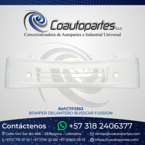 BOMPER DELANTERO BUSSCAR FUSSION