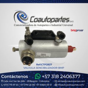 VALVULA SENCIBILIZADOR BMP CON RACOR 6mm 33123000