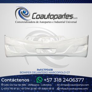 BOMPER DELANTERO MARCOPOLO NEW G7 11063962