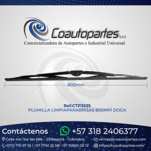 PLUMILLA LIMPIAPARABRISAS 800MM DOGA APE0080004