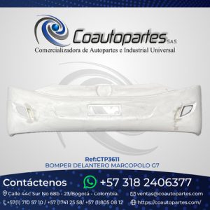 BOMPER DELANTERO MARCOPOLO G7 10645842