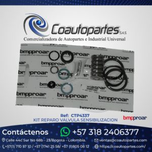 KIT REPARO VALVULA SENSIBILIZACION
