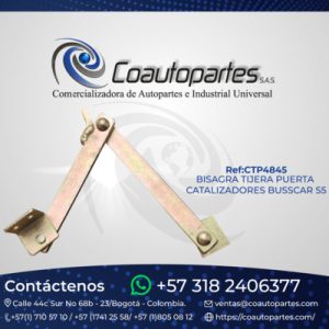 BISAGRA TIJERA PUERTA CATALIZADORES BUSSCAR S5