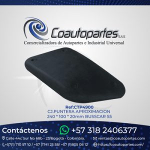 CJ.PUNTERA APROXIMACION 240 * 100 * 20mm BUSSCAR S5