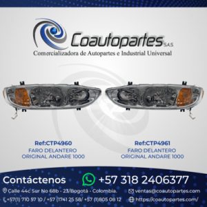 FARO DELANTERO ORIGINAL ANDARE 1000 17201631