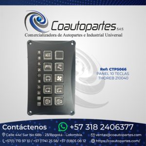 PANEL 10 TECLAS THOREB 210040