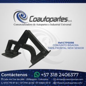 CONJUNTO BISAGRA TAPA FRONTAL NEW SENIOR 50337286