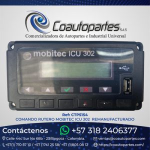 COMANDO RUTERO MOBITEC ICU 302 REMANUFACTURADO