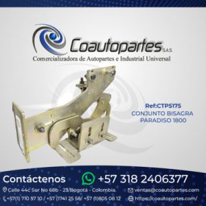 CONJUNTO BISAGRA PARADISO 1800 10253783