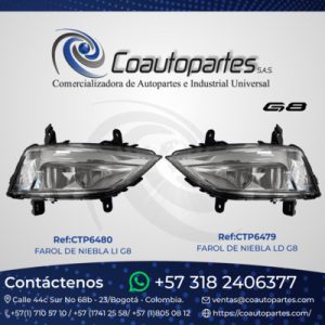 FAROL DE NIEBLA LI/LD G8