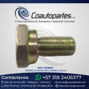 TORNILLO BASE RECLINABLE SILLA