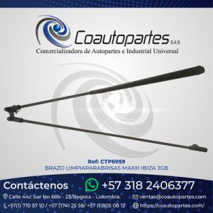 BRAZO LIMPIAPARABRISAS MAXXI IBIZA JGB
