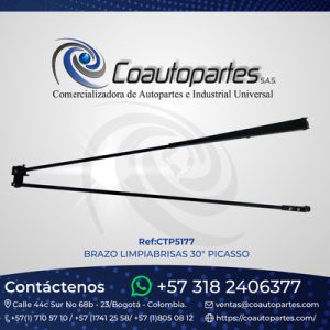 BRAZO LIMPIABRISAS 30" PICASSO - DINA