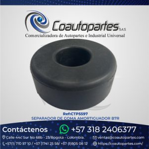 SEPARADOR DE GOMA AMORTIGUADOR B7R